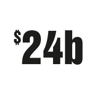 24 billion icon